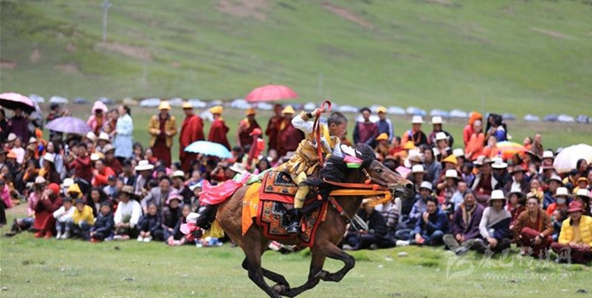 格?；ㄊ㈤_ 牧民馬背上一顯身手