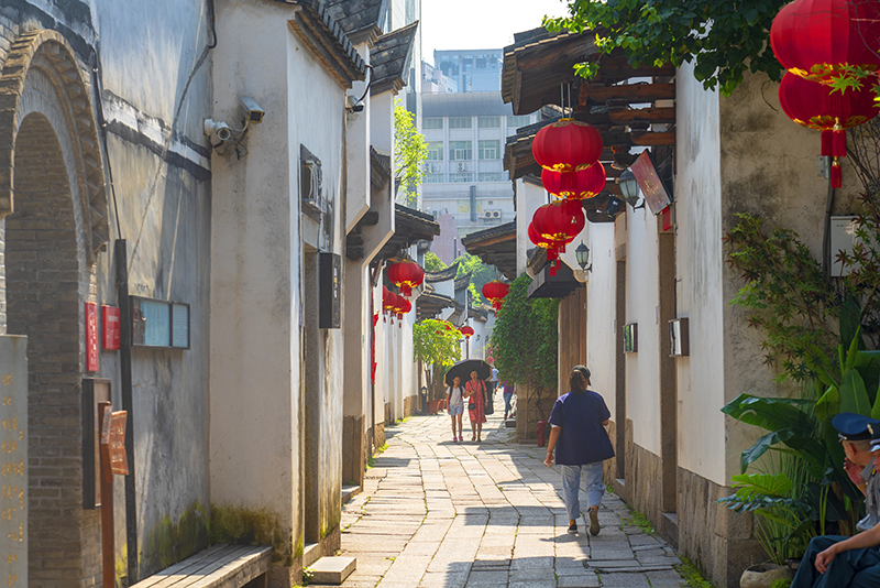 2019年6月28日，福州，三坊七巷風(fēng)光。