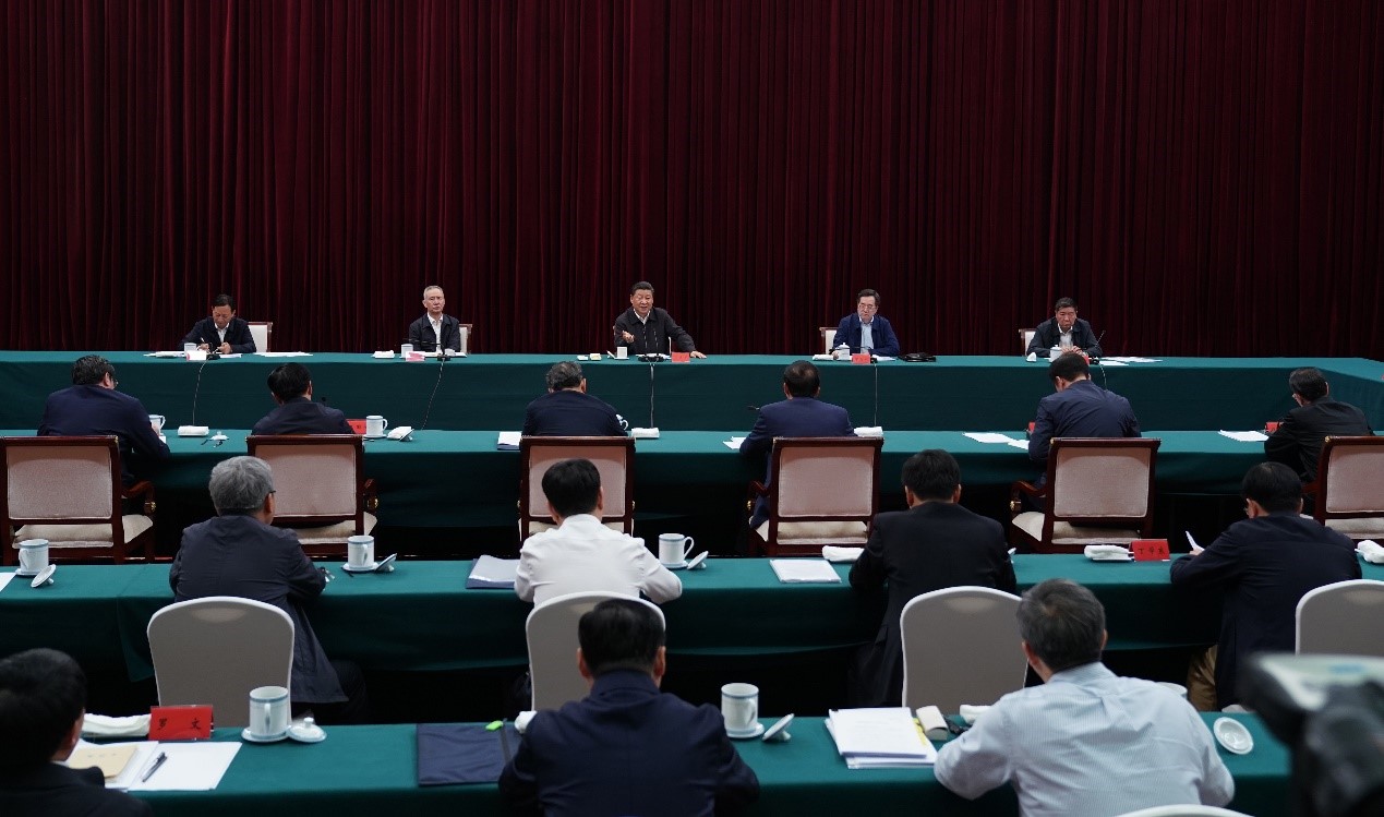 2019年5月20日至22日，中共中央總書(shū)記、國家主席、中央軍委主席習近平在江西考察，主持召開(kāi)推動(dòng)中部地區崛起工作座談會(huì )并發(fā)表重要講話(huà)。新華社記者 謝環(huán)馳 攝 