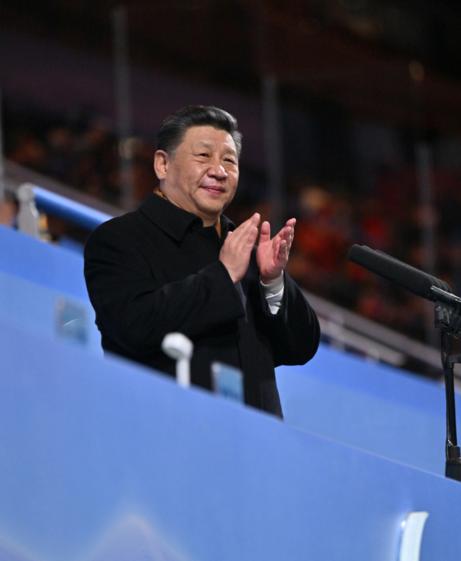 2022年3月4日晚，北京2022年冬殘奧會(huì )開(kāi)幕式在國家體育場(chǎng)隆重舉行。習近平主席出席開(kāi)幕式并宣布北京2022年冬殘奧會(huì )開(kāi)幕。